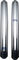 Honjo H1 Schutzblech Set VR + HR - smooth fluted-aluminium/43 mm / 28"