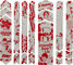 Autocollants Protège-Cadre Stranger Things Frame Guard Full - upside down white/universal