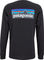 Patagonia Camiseta P-6 Logo Responsibili-Tee L/S Shirt - black/M