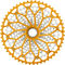 Garbaruk 12-speed cassette GEN2.0 MTB for MicroSpline freewheel - gold | 10-52