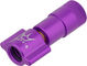 Peatys Pompe à Cartouche Holeshot CO2 Tyre Inflator Kit + Cartouche de 25 g - violet/universal