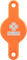 Secure Tag Halterung - orange/universal