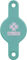 Muc-Off Secure Tag Halterung - turquoise/universal