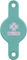 Secure Tag Halterung - turquoise/universal