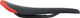 Selle en Carbone avec Cuir Komm-Vor+ - carbone-rouge mat/130 mm