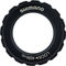 Anillo de bloqueo / Lockring Center Lock HB-M618 - negro/universal