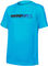 Endura T-Shirt Kids One Clan Organic Camo - electric blue/146/152