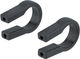 Rixen & Kaul Spare Clamps for KLICKfix Handlebar Adapter - Set of 2 - black/22 - 26 mm