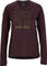 Maillot pour Dames LS Womens - shadow maroon/S