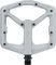 crankbrothers Stamp 2 Platform Pedals - raw silver/large