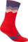 Jagged Socks - pomegranate/37-42
