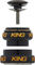 Chris King NoThreadSet EC34/28,6 - EC44/33 GripLock Steuersatz - two tone-black-gold/EC34/28,6 - EC44/33