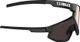 Bliz Lunettes de sport Fusion Small - matte black/brown-rose