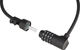 Axa Resolute C8 Cable Lock - black