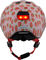 Smiley 3.0 LED Kinderhelm - rose strawberry/45 - 50 cm