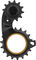 absoluteBLACK Sistema de engranajes HOLLOWcage Carbon Ceramic Oversized SRAMeTap AXS - gold/12 dientes (rueda guía), 18 dientes (rueda tensora)