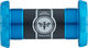 Eje de pedalier ThreadFit 30 - matte turquoise/BSA