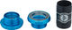 Eje de pedalier ThreadFit 30 - matte turquoise/BSA