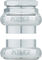 GripNut Sotto Voce EC34/28,6 - EC34/30 Gewindesteuersatz - silver/EC34/28,6 - EC34/30