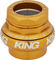 Chris King Jeu de Direction Fileté GripNut Bold EC30/25,4 - EC30/26 - gold/EC30/25,4 - EC30/26