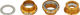 GripNut Bold EC30/25,4 - EC30/26 Gewindesteuersatz - gold/EC30/25,4 - EC30/26