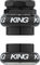 Chris King GripNut Bold EC30/25,4 - EC30/26 Gewindesteuersatz - black/EC30/25,4 - EC30/26