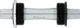Eje de pedalier cuadrado de acero inoxidable - black-silver/BSA 73x121