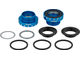 Stainless Steel Bottom Bracket for 30 mm Axle - blue/BSA