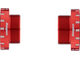 Stainless Steel Bottom Bracket for 30 mm Axle - red/BSA