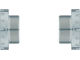 Stainless Steel Bottom Bracket for 30 mm Axle - silver/BSA