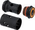 Shimano Road BB30 / PF30 conversion steel bottom bracket - black/Pressfit