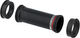 Race Face Eje de pedalier Cinch BB124 30 mm Double Row External Seal - black/Pressfit