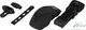 Bordo Combo 6000C Faltschloss mit SH SF Sattelhalter und Raincap - black/90 cm