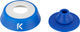 Keego Titanium Drink Bottle 750 ml - electric blue/750 ml