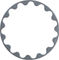 Helix R Guidering Direct Mount Chainring - eggplant/32 tooth