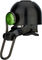 SPURCYCLE Timbre de acero inoxidable BLACK Bell - black-green/universal