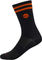 Bike Socks 8" Model 2023 - black-orange/41-43