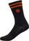 bc original Bike Socks 8" Model 2023 - black-orange/41-43