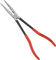 Knipex Pliers with Cross Sections, Straight - red