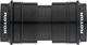 Boîtier de Pédalier Pressfit PF30 4624 MTB 46 x 68/73 mm en Acier - noir/Pressfit