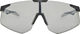 uvex pace perform V Sportbrille - black matt/litemirror silver