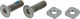 Rear Kickstand 661 FIX 40/662 lite FIX 40 - black-silver/aluminium