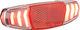 Dart Plus LED Rücklicht mit StVZO-Zulassung - schwarz-rot/universal