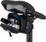 PRO Combo Pack Saddle Bag Mini w/ Mini-tool 10 and CO2 Cartridges - black/0.4 litres