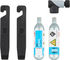 Combo Pack Saddle Bag Mini w/ Mini-tool 10 and CO2 Cartridges - black/0.4 litres