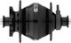SD-8 6-Bolt Dynamo Disc Hub - black/9 x 100 mm / 32 hole