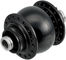 SON Delux 12 Centre Lock Disc Dynamo Hub - black/32 hole