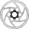 Tektro TR-45 Center Lock Brake Rotor for E-bikes - black-silver/203 mm