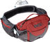 evoc Riñonera Hip Pack Pro + bolsas de agua 1,5 L T - carbon-grey chili-red/3 litros