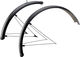 Bluemels Stripes Mudguard Set Front+Rear - black-matte/69 mm